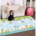 YingZhiLi Baby Power Silk Playmat Fabric Crawl Mat - 2 x 1.8 M